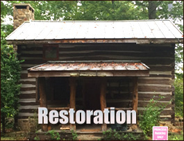 Historic Log Cabin Restoration  Saint Louisville, Ohio